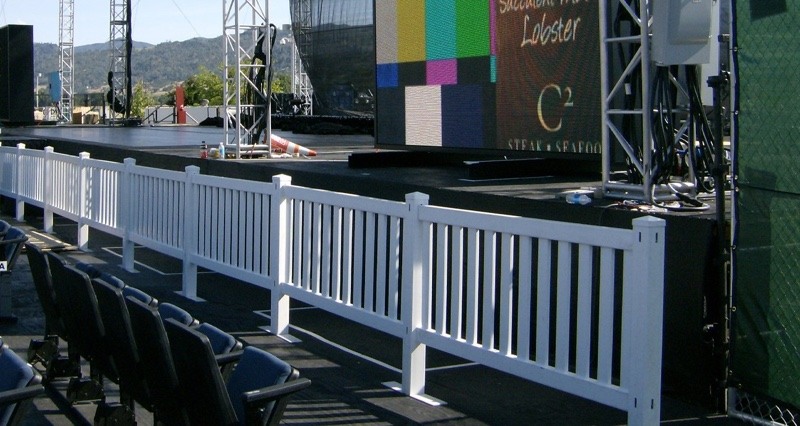 Cache Creek Picket Fence Front Of Stage 2